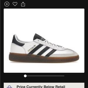 Adidas spezial white size 6 women